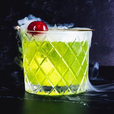 Witch’s Brew Halloween Cocktail