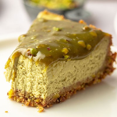 ricetta cheesecake al pistacchio fredda