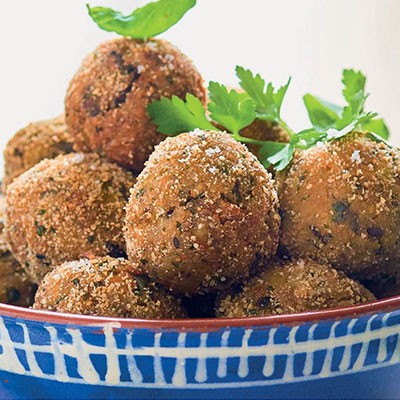 polpette di melanzane fritte