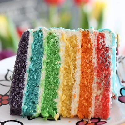 Ricetta Rainbow Cake