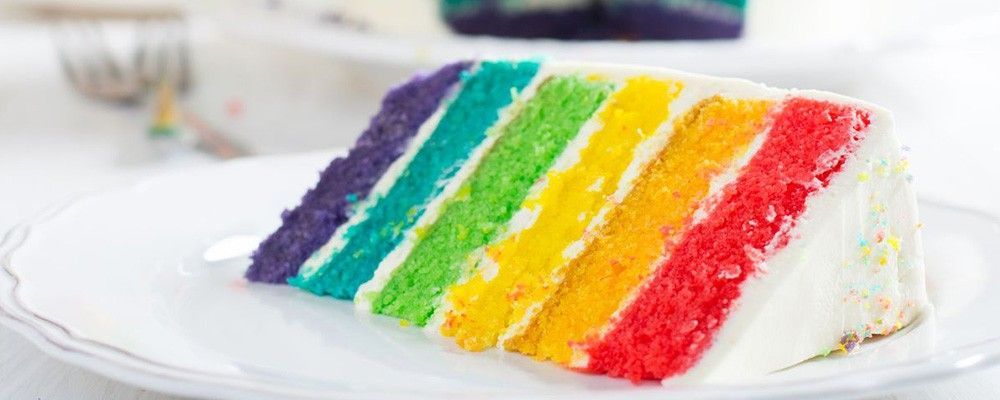 ricetta rainbow cake facile
