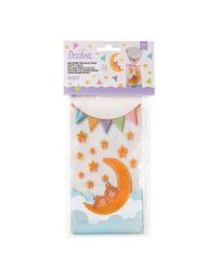 20 Sacchetti in plastica tema Baby 12,5 x 3 h 24 cm