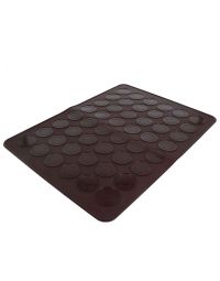 Tappetino macarons in silicone termico antiaderente per 48 macarons 30x40 cm