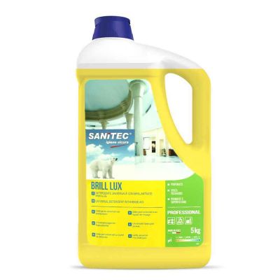 Brill Lux detergente sgrassante ad effetto lucidante Sanitec 5 L