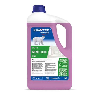 Igienic Floor detergente profumato lavanda per pavimenti Sanitec 5 L