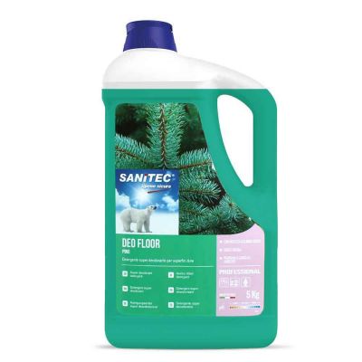 Deo Floor detergente profumato per superfici al pino Sanitec 5 L
