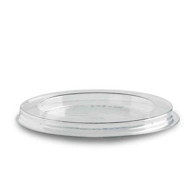 Coperchio piatto trasparente senza foro Ø9,3 h1,0cm 