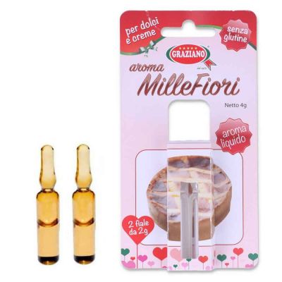 Aroma liquido per dolci gusto Millefiori 4g 2 fialette