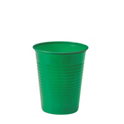 Bicchieri di plastica colorati DOpla Colors 200cc verde