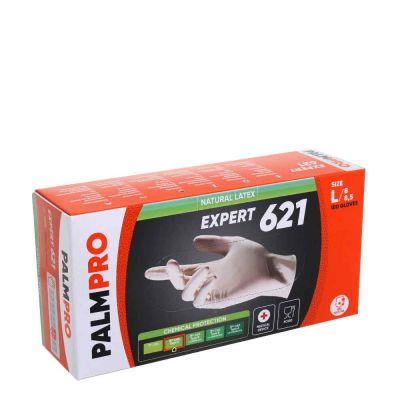 Guanti lattice bianco Icoguanti Palmpro Expert 621 taglia L 8-8,5