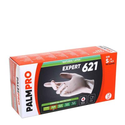 Guanti lattice bianco Icoguanti Palmpro Expert 621 S 6-6,5