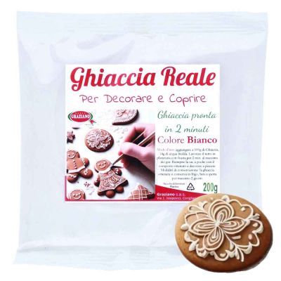 Ghiaccia Reale Bianca preparato in polvere 200 g