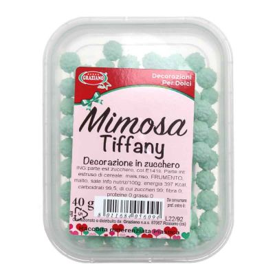 Palline di zucchero Tiffany Mimosa per decorazione 40 g