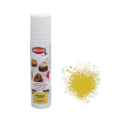 Colorante spray oro metallizzato per alimenti 75ml