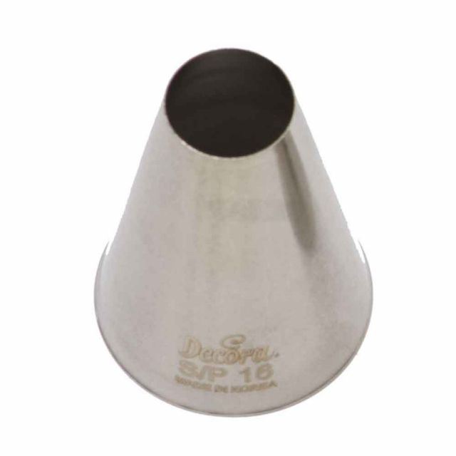 Beccuccio cornetto tondo 1A in acciaio inox in offerta - PapoLab