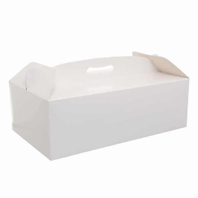 Scatola Porta torta Classica EcoLife/Bianco 40x50x10 cm. - Packaprint