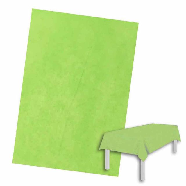 Piatti di carta colorati verde acido DOpla Ø23 per feste - PapoLab
