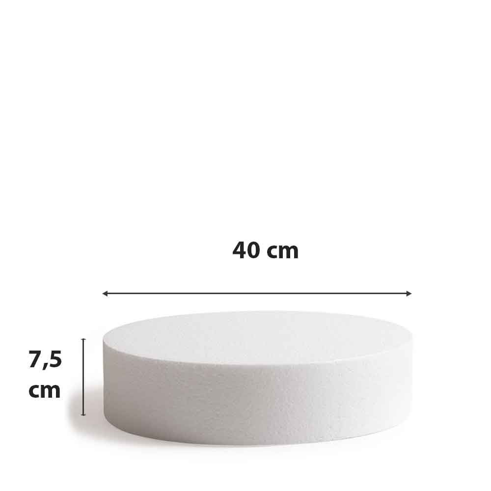 Basi in polistirolo forma rotonda altezza 5 cm in offerta - PapoLab