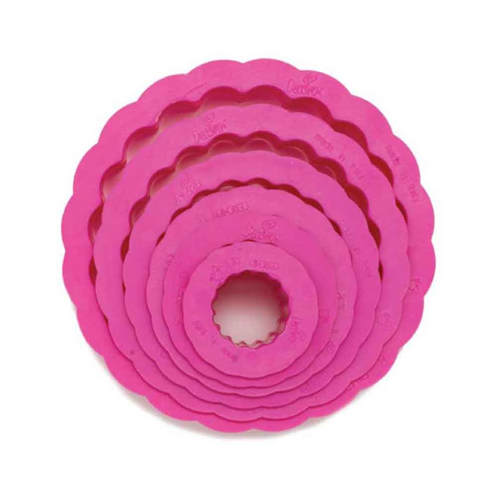 Vassoio da servizio rettangolare 30x40 plastica rosa baby - PapoLab