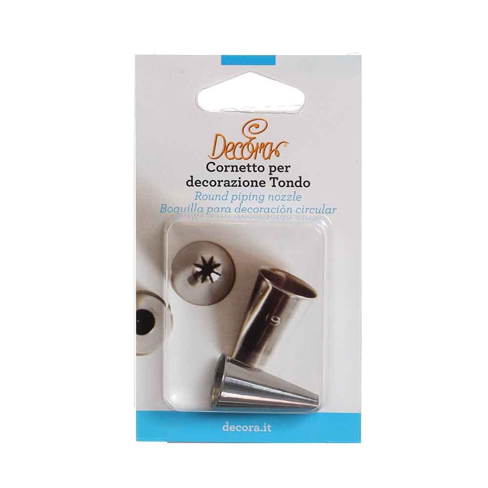 Beccuccio cornetto tondo 7 in acciaio inox in offerta - PapoLab