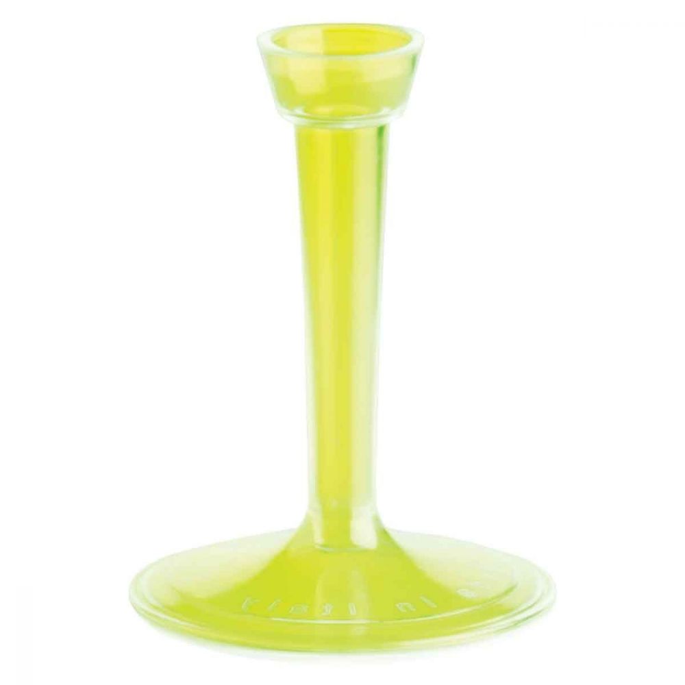 Flutes calici di plastica gambo alto giallo fluo in offerta - PapoLab