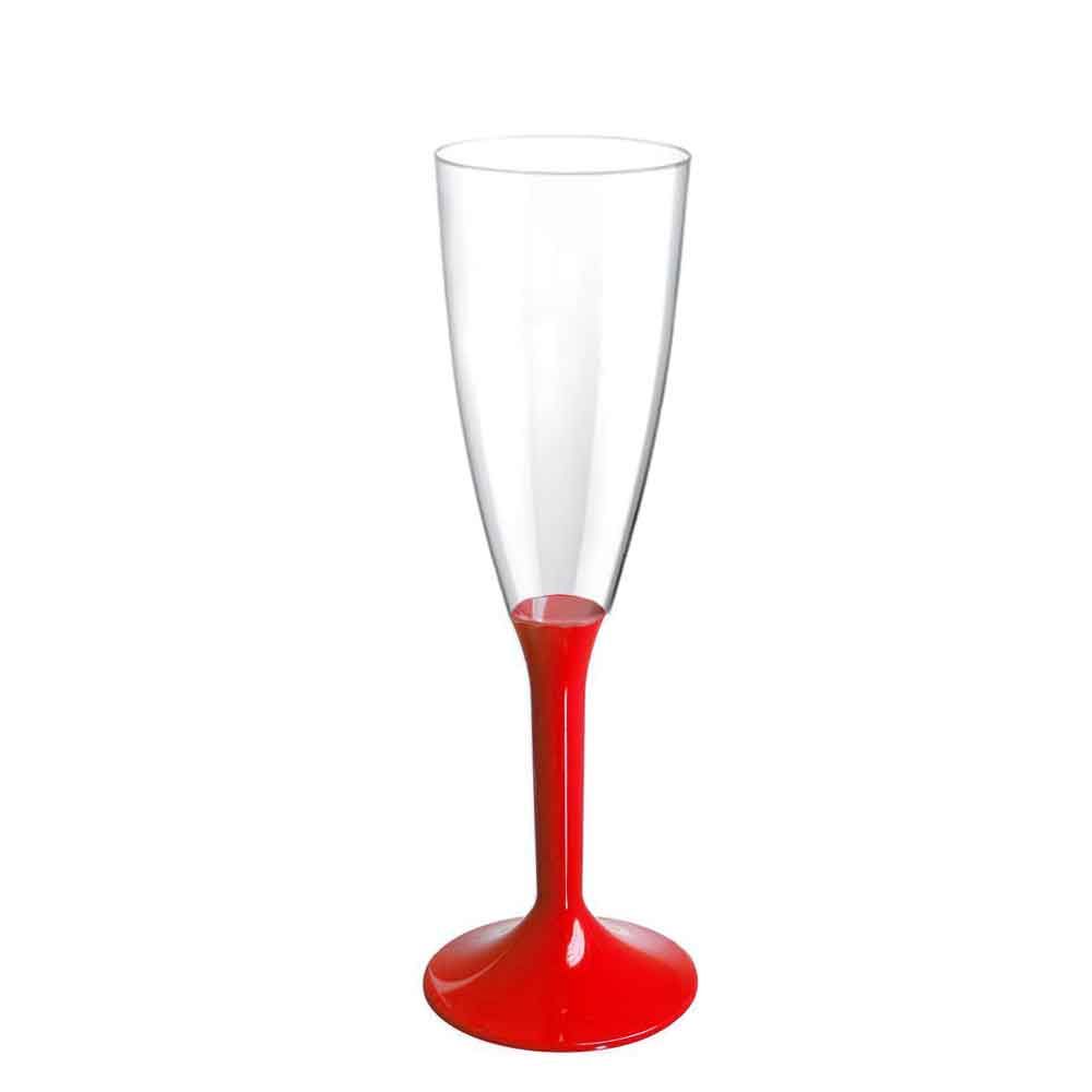 FLUTES DOPLA PARTY bicchieri in plastica riutilizzabili 20 lavaggi - 6pz -  Il Mio Store