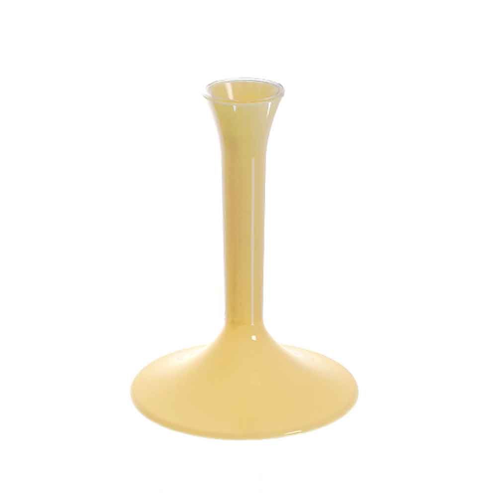 Coppe champagne in plastica lavabili gambi alti crema 205cc - PapoLab