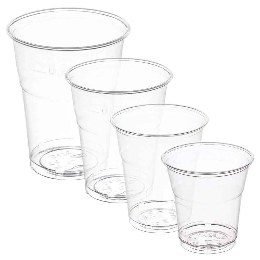 Bicchieri di Plastica Monouso 50 pz -Vari Colori