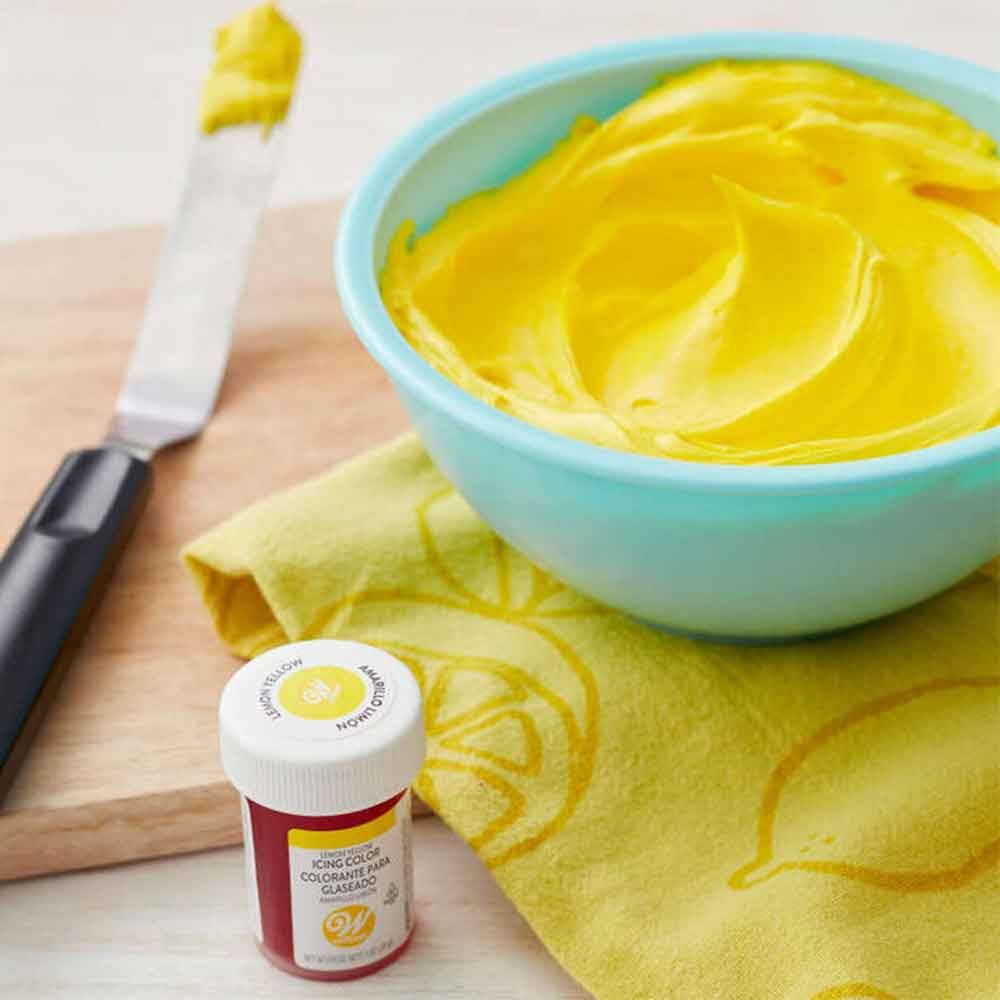 Colorante alimentare in gel giallo limone 28 g in offerta - PapoLab