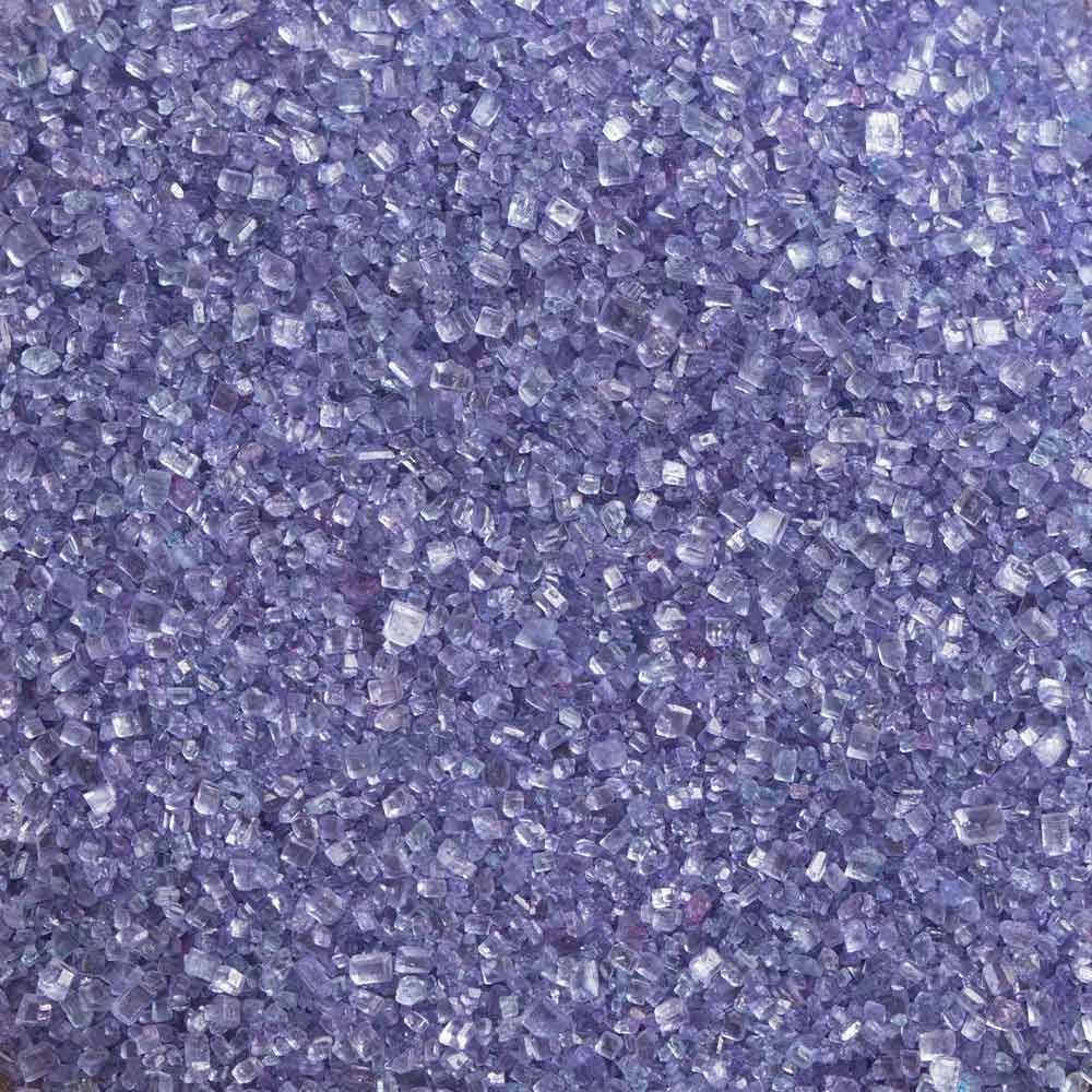 Zucchero colorato glitterato viola 100g Decora in offerta - PapoLab