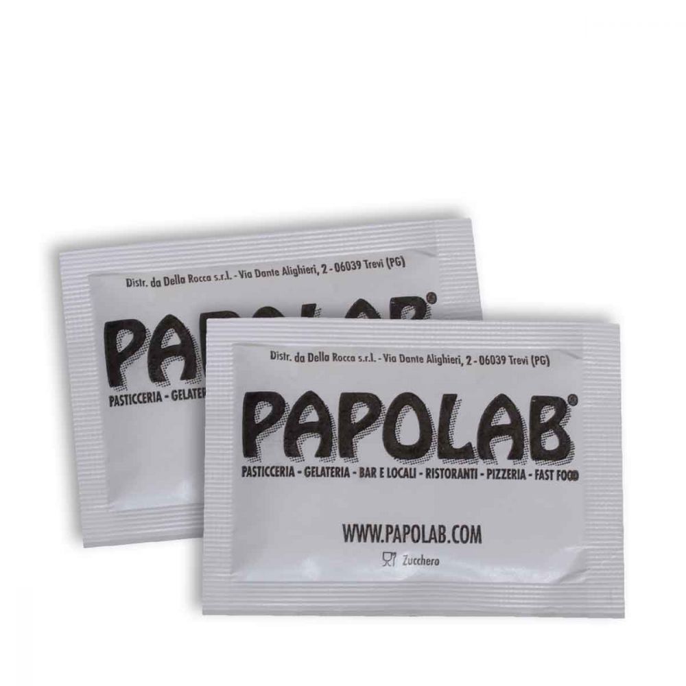 Bustine di zucchero bianco fine 4 grammi in offerta - PapoLab