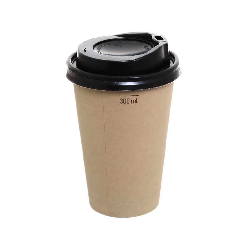 Bicchieri per caffè da asporto carta beige 120ml in offerta - PapoLab
