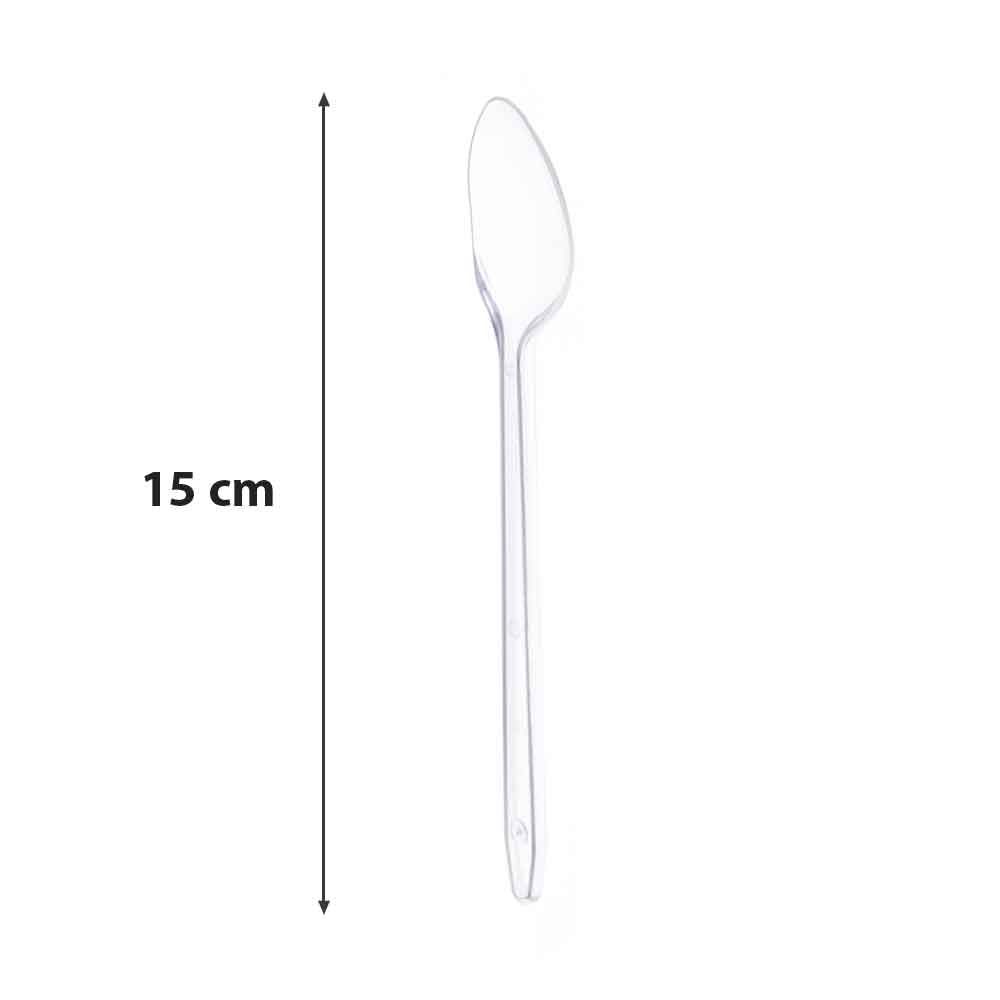 Cucchiaini neri compostabili - 13 cm - Ekoe ®