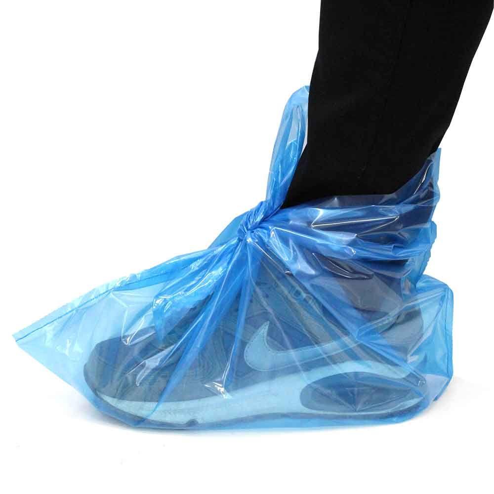Copriscarpe impermeabili usa e getta stivali trasparenti realizzati a mano  con elastico