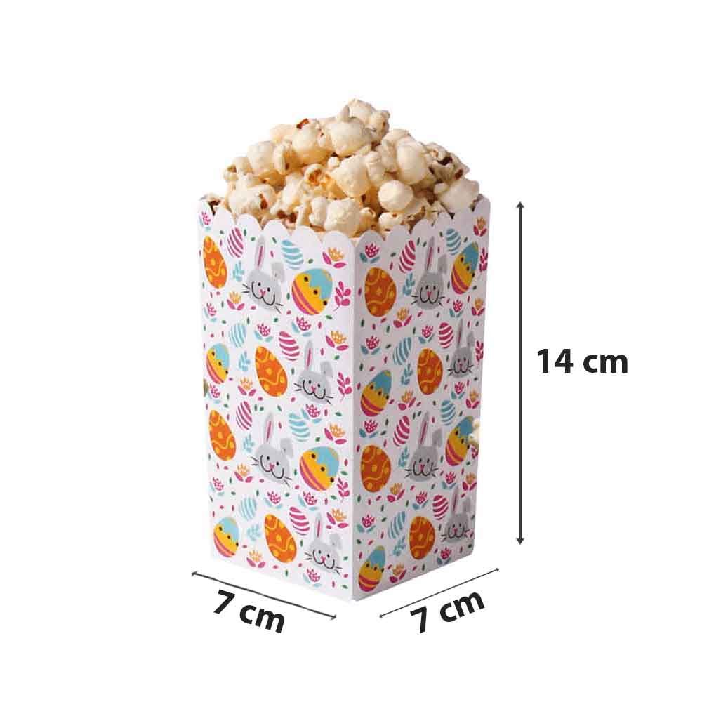 12 Scatole di Popcorn, Scatole di Carta Popcorn Sacchetto Verde