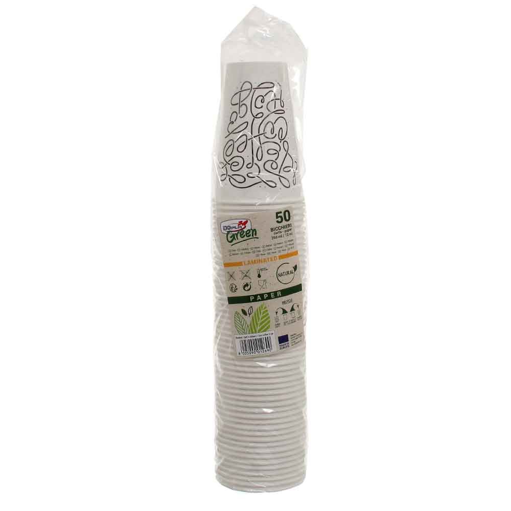 Bicchieri in Carta DOpla 180 ml PEFC 42159 Bianco 8005090012546