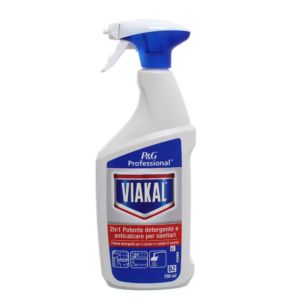 Viakal anticalcare spray professionale per sanitari 750ml - PapoLab