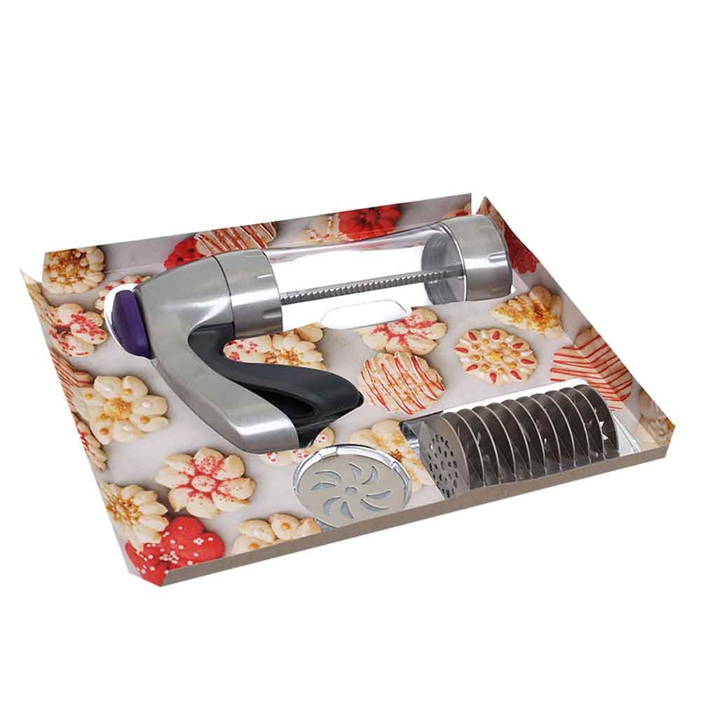 Pistola Per Biscotti Easy Cookie Con Cilindro In Acciaio Inox