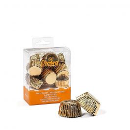 Mini Pirottini bon bon in carta oro 2,7cm in offerta - PapoLab