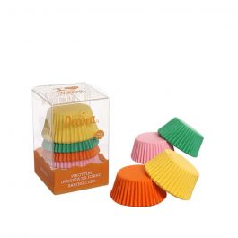 Pirottini in carta colorati misti per muffin 5cm in offerta - PapoLab