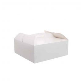 Box quadrato per torte alte 37cm cartone bianco in offerta - PapoLab