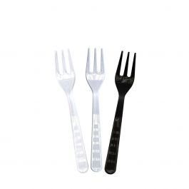 MAQA 50 pz Forchettine a 3 punte trasparenti, mini forchettine aperitivo 10  cm, Forchettine finger food : : Casa e cucina